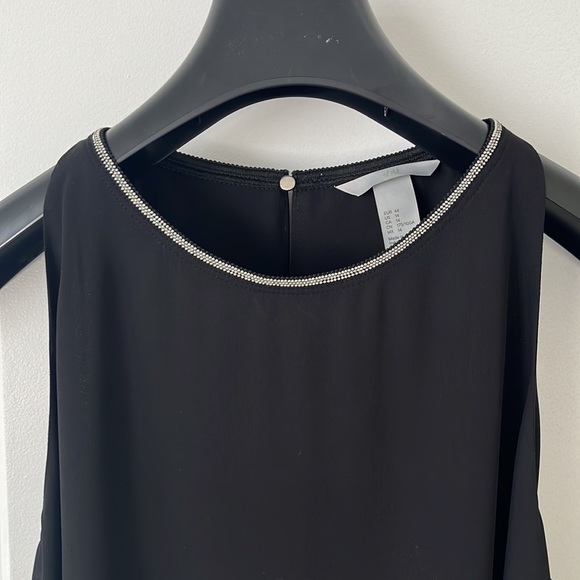 H&M Black Dress Size 14 - Picture 4 of 7